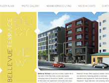 Tablet Screenshot of bellevueterraceseattle.com